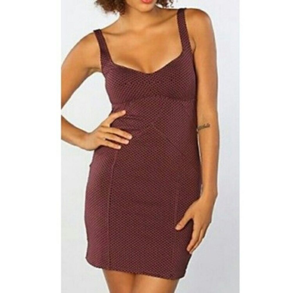 Intimately Free People‎ Polka Dot Bodycon D…